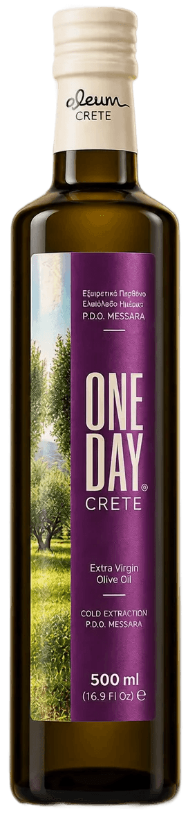 The One Day 500 ml bottle, wax-sealed at the neck.