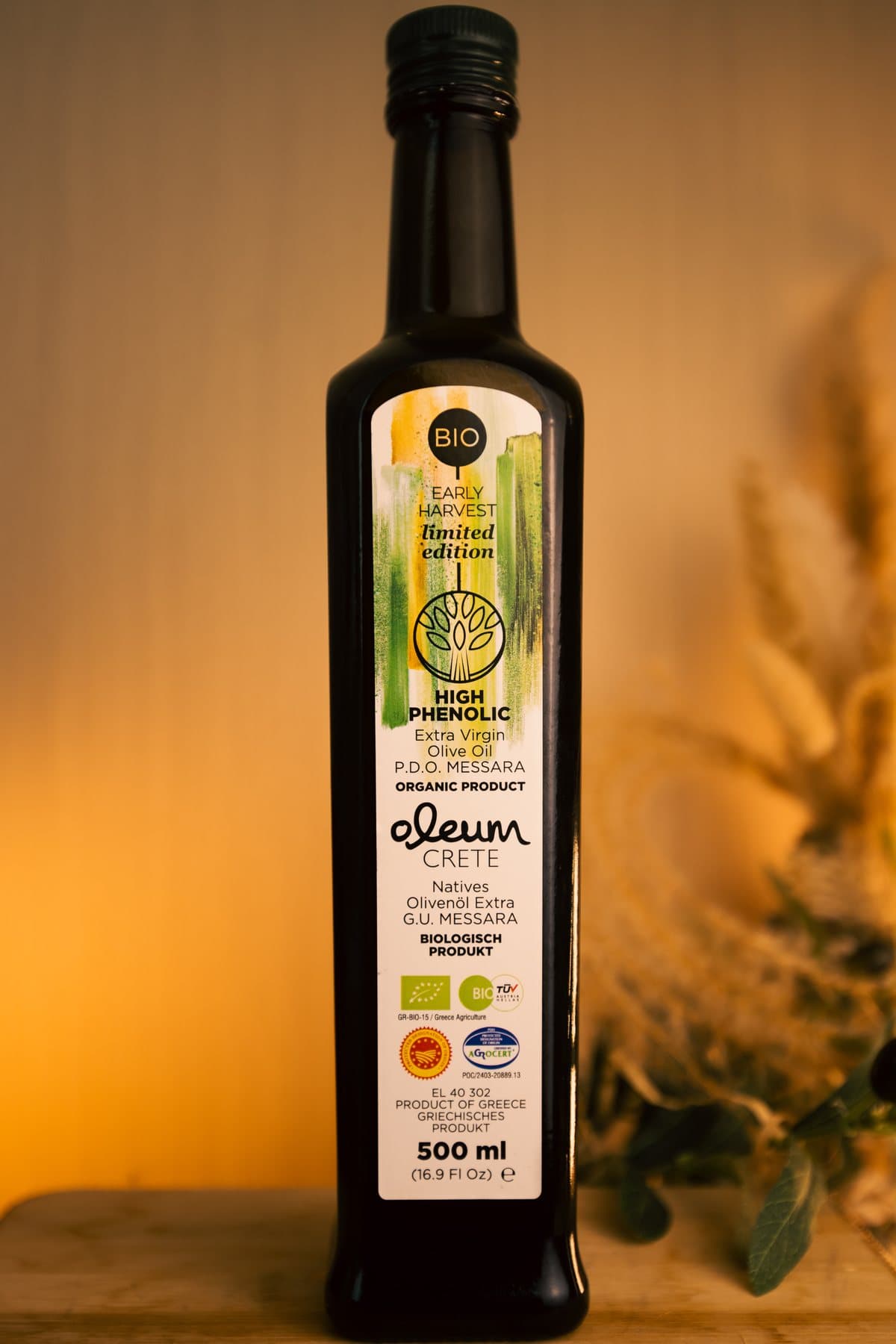 Oleum Crete BIO Early Harvest, 500 ml
